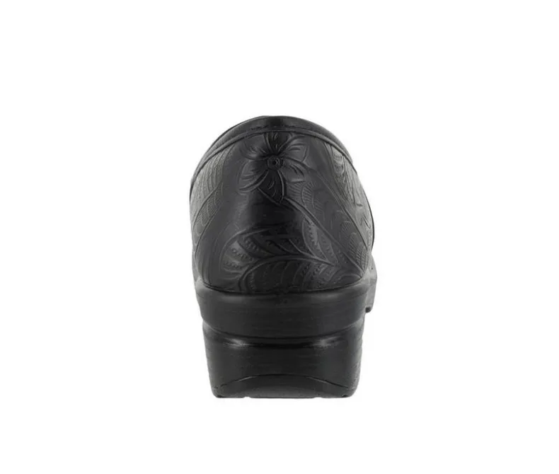 Clogs & Mules>Easy Works by Easy Street Women's Lyndee Black Tool Safety Shoes