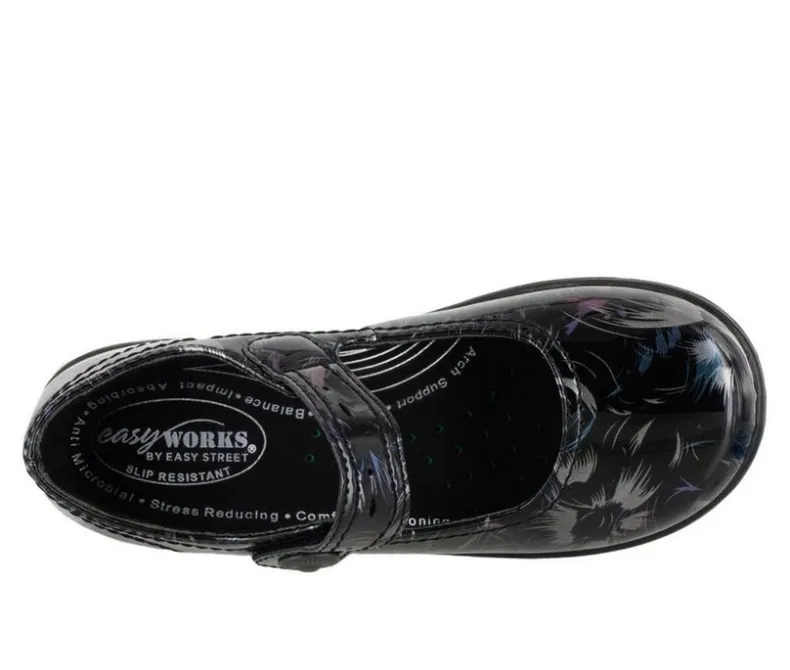 Clogs & Mules>Easy Works by Easy Street Women's Letsee Slip-Resistant Clogs