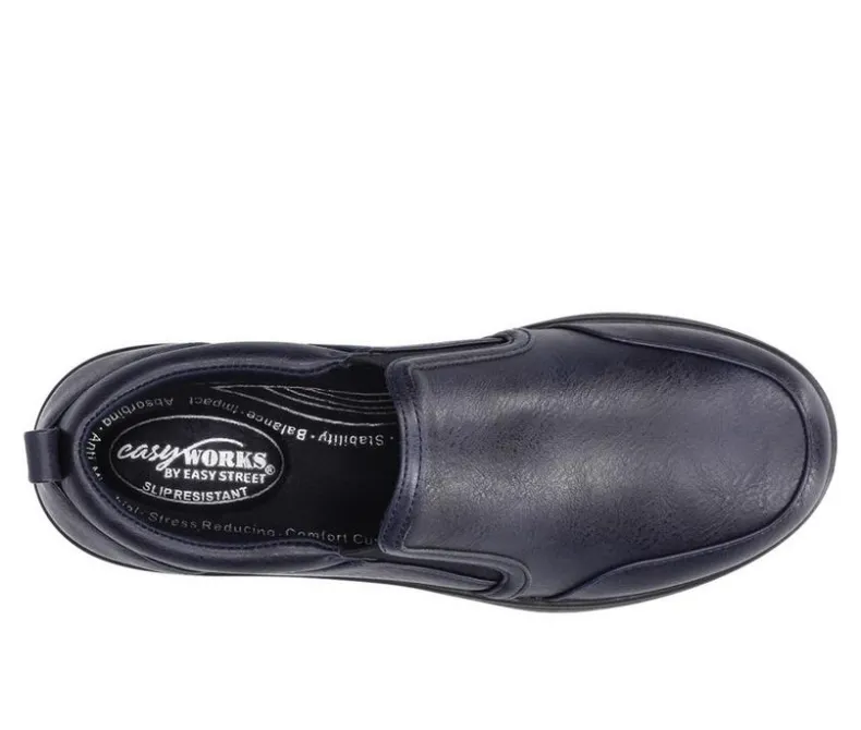Loafers & Oxfords>Easy Works by Easy Street Women's Garland Slip Resistant Shoes