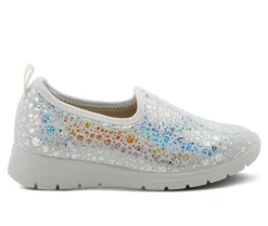 Boat Shoes & Slip-Ons>Flexus Women's Anisia-Croco Slip-On Shoes