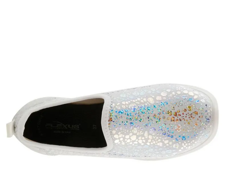 Boat Shoes & Slip-Ons>Flexus Women's Anisia-Croco Slip-On Shoes