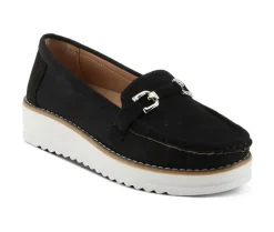 Loafers & Oxfords>Flexus Women's Canton Wedge Loafers