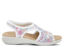 Sandals>Flexus Women's Nyaman-Floral Sandals