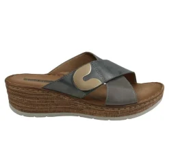 Pumps & Heels>GC Shoes Women's Demi Wedge Sandals