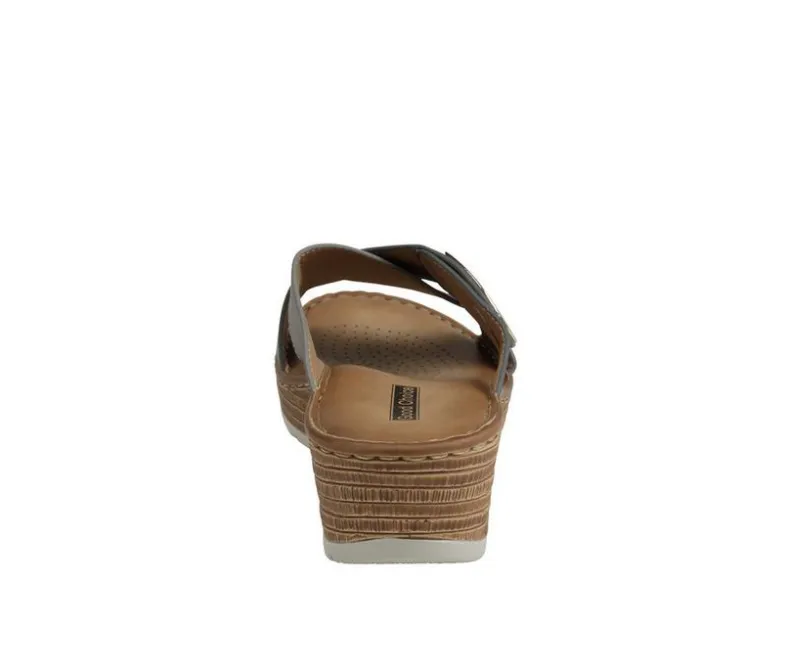 Pumps & Heels>GC Shoes Women's Demi Wedge Sandals