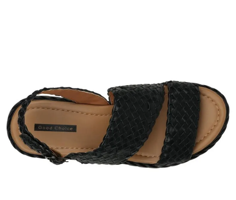 Pumps & Heels>GC Shoes Women's Gallante Platform Wedge Sandals