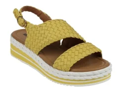Pumps & Heels>GC Shoes Women's Gallante Platform Wedge Sandals