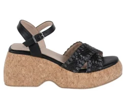 Pumps & Heels>GC Shoes Women's Lucy Platform Wedge Sandals
