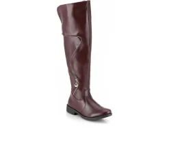 Tall>Henry Ferrara Women's Charm-506 Knee High Boots