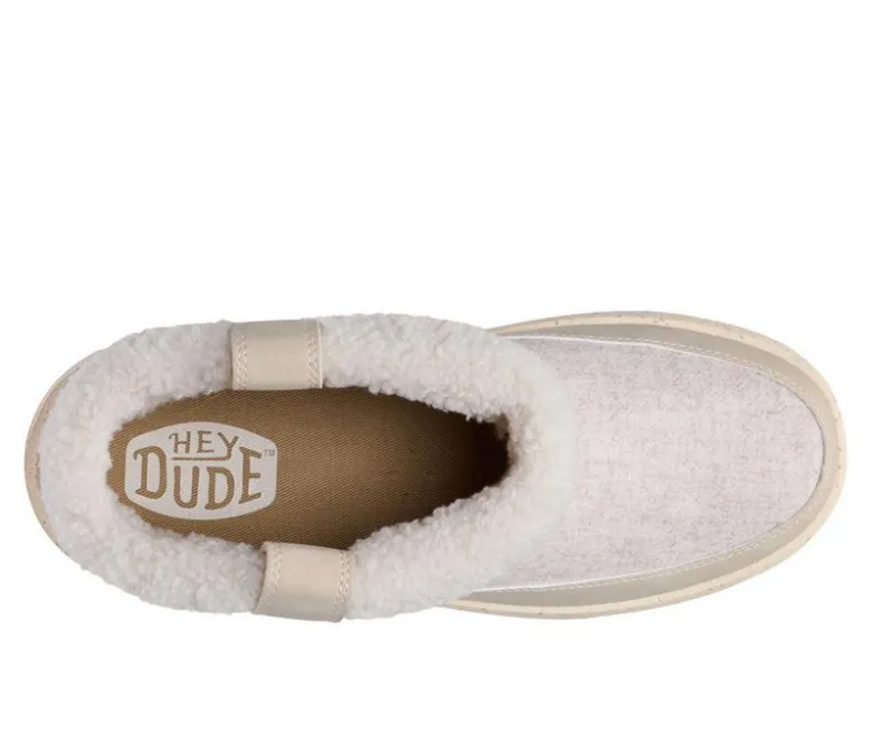 Boots & Booties>HEYDUDE Women's Camden Cuff Wool Cozy Booties
