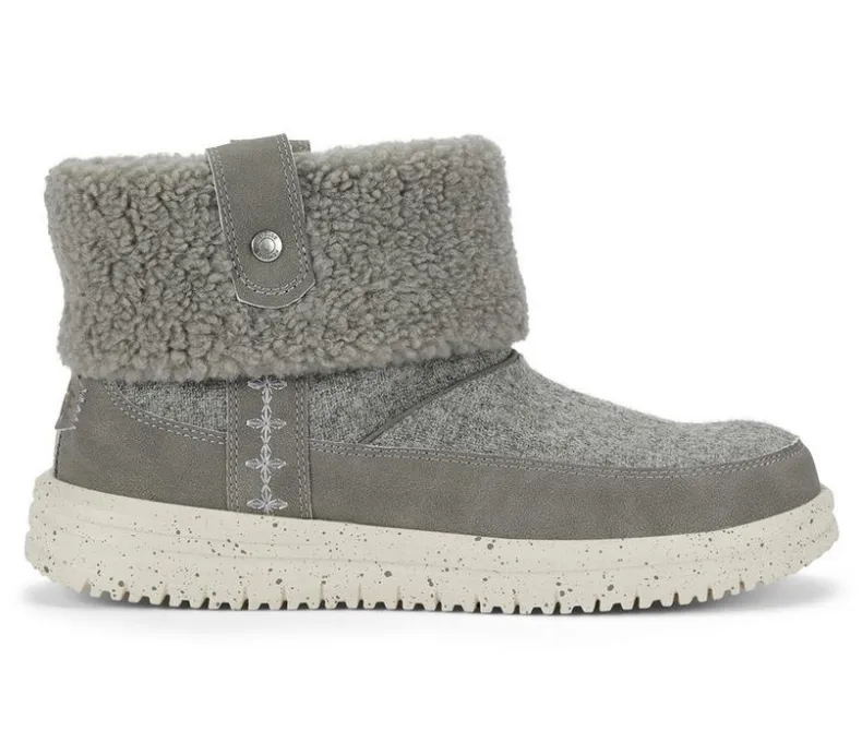 Boots & Booties>HEYDUDE Women's Camden Cuff Wool Cozy Booties