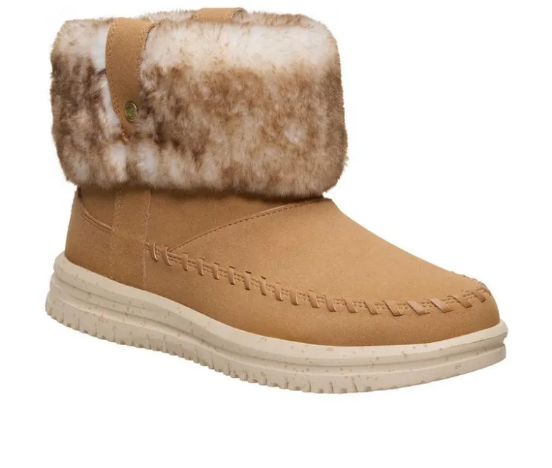 Boots & Booties>HEYDUDE Women's Camden Cuff Classic Cozy Booties