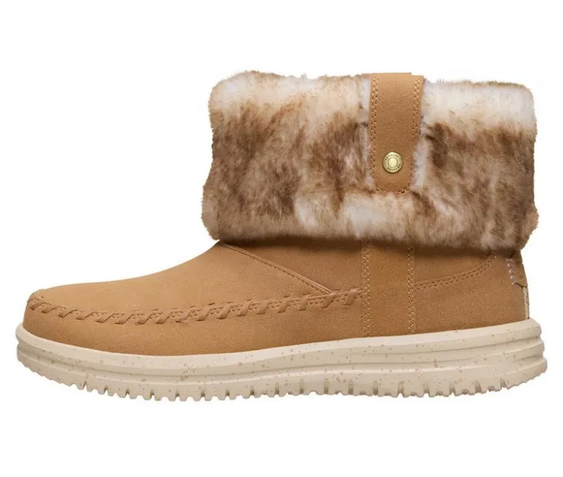 Boots & Booties>HEYDUDE Women's Camden Cuff Classic Cozy Booties