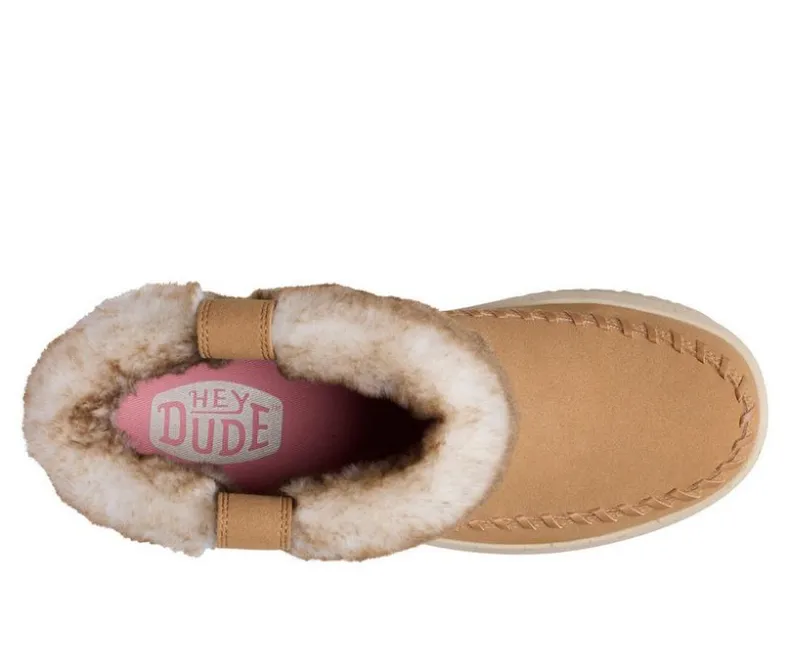 Boots & Booties>HEYDUDE Women's Camden Cuff Classic Cozy Booties