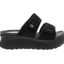Sandals>HEYDUDE Women's Delray Slide Classic Platform Wedge Sandals