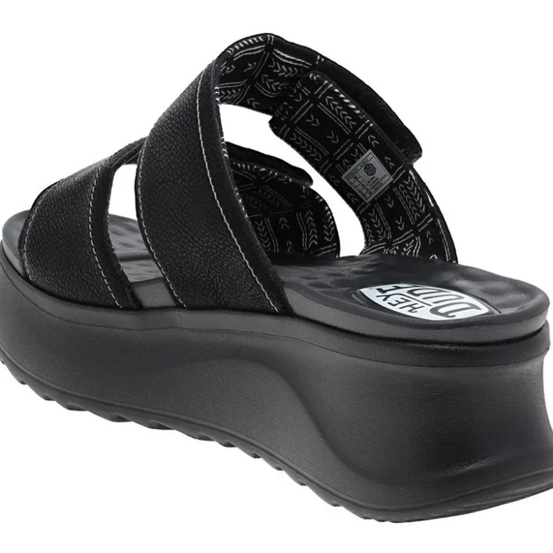 Sandals>HEYDUDE Women's Delray Slide Classic Platform Wedge Sandals
