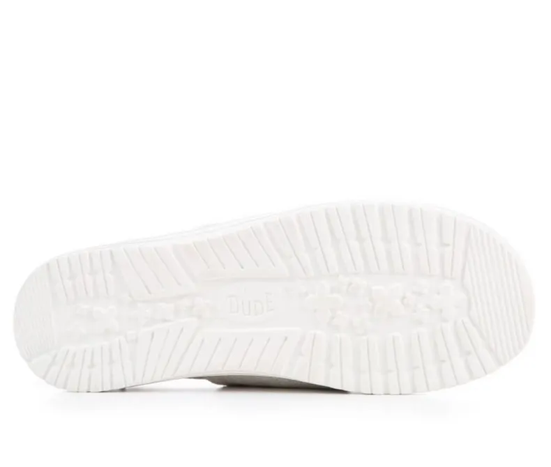 Boat Shoes & Slip-Ons>HEYDUDE Women's Wendy Bow Shimmer Metallic Casual Shoes