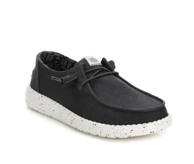 Boat Shoes & Slip-Ons>HEYDUDE Women's Wendy Canvas Casual Shoes