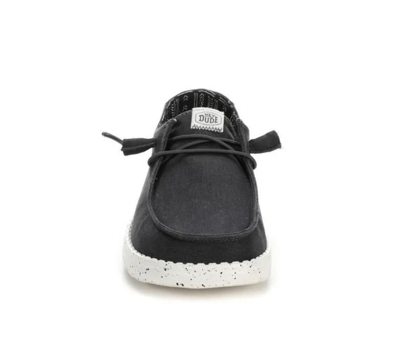Boat Shoes & Slip-Ons>HEYDUDE Women's Wendy Canvas Casual Shoes