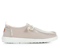 Boat Shoes & Slip-Ons>HEYDUDE Women's Wendy Chambray Casual Shoes
