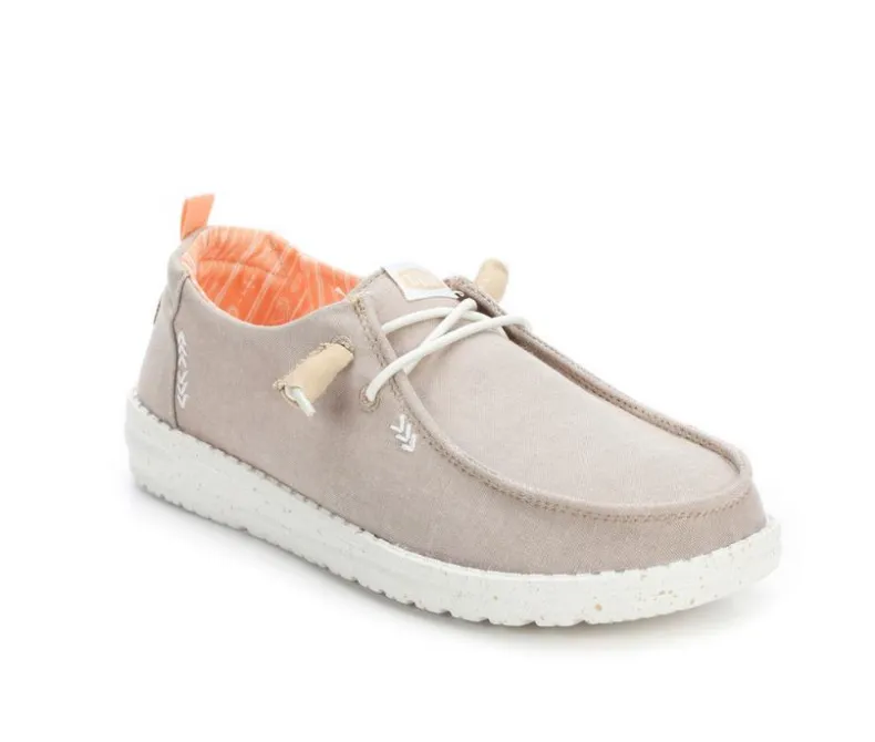 Boat Shoes & Slip-Ons>HEYDUDE Women's Wendy Chambray Casual Shoes