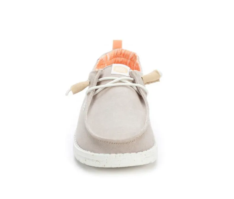 Boat Shoes & Slip-Ons>HEYDUDE Women's Wendy Chambray Casual Shoes