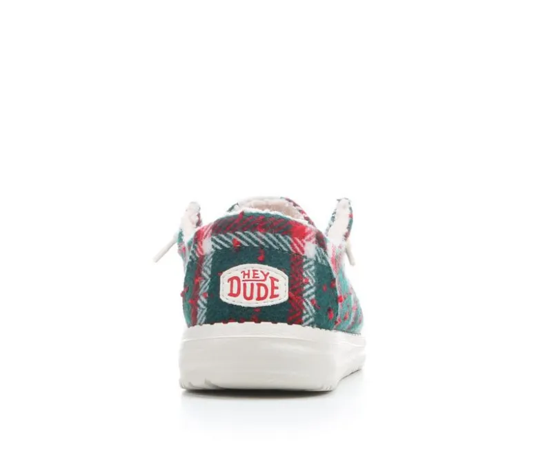 Boat Shoes & Slip-Ons>HEYDUDE Women's Wendy Confetti Plaid Casual Shoes