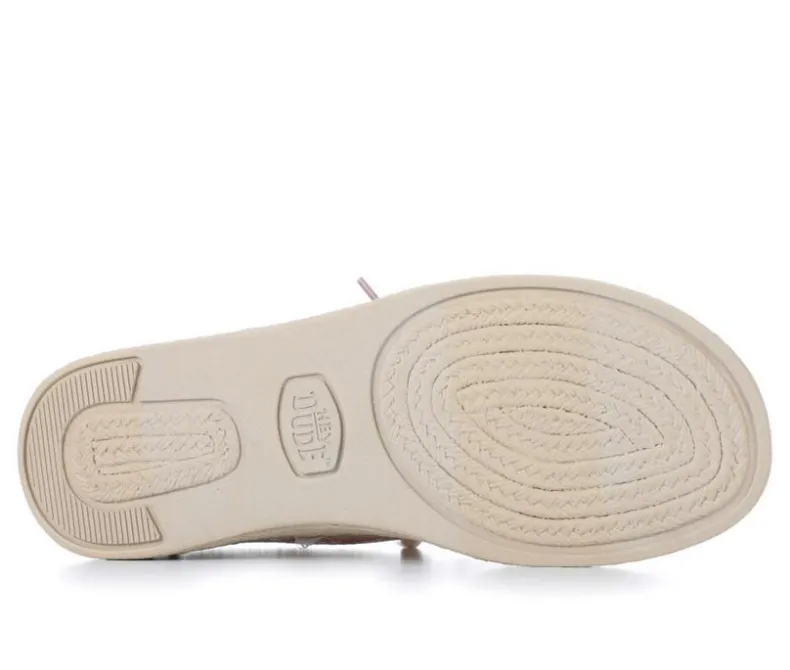 Boat Shoes & Slip-Ons>HEYDUDE Women's Wendy Espadrille Retro Palm Casual Shoes