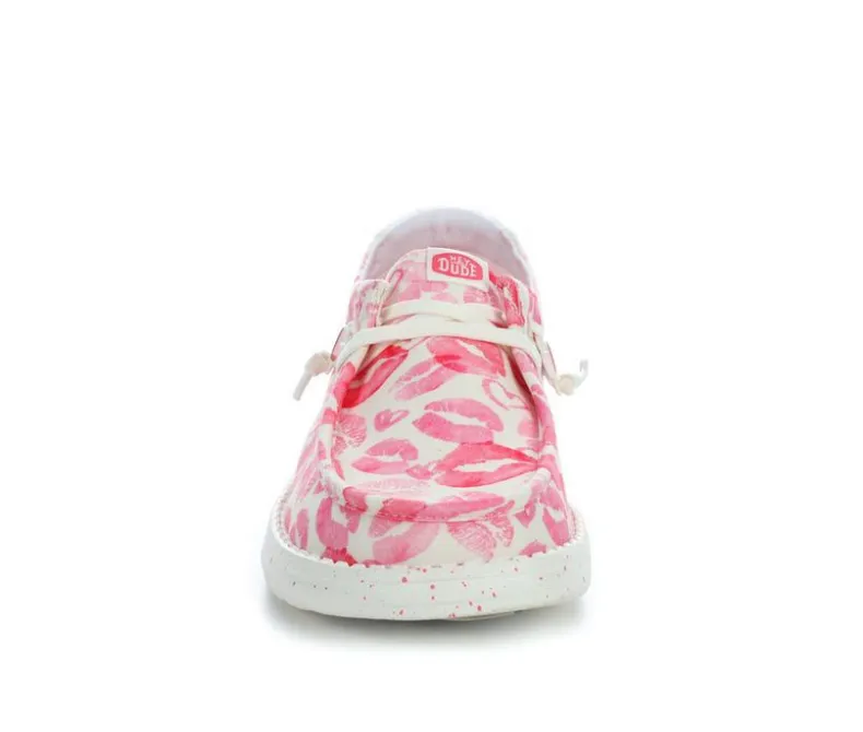 Boat Shoes & Slip-Ons>HEYDUDE Women's Wendy Kisses Casual Shoes