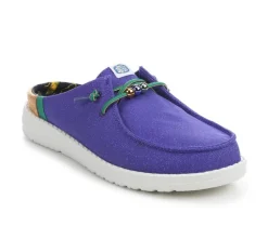 Boat Shoes & Slip-Ons>HEYDUDE Women's Wendy Slip Mardi Gras Casual Shoes