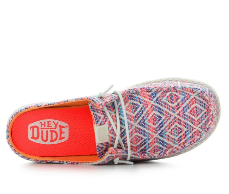 Boat Shoes & Slip-Ons>HEYDUDE Women's Wendy Slip Surf Baja Casual Slip-On Shoes