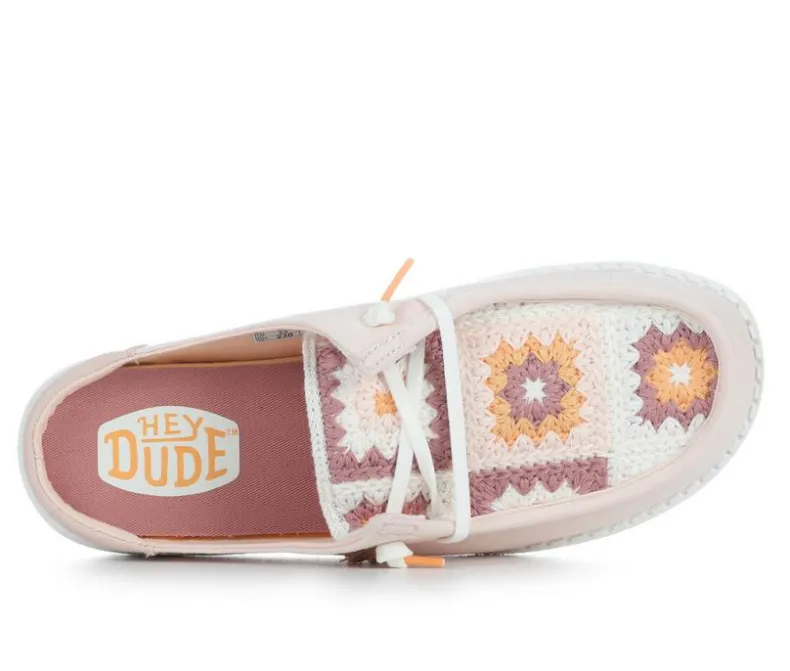 Boat Shoes & Slip-Ons>HEYDUDE Women's Wendy Slip Cottage Casual Shoes