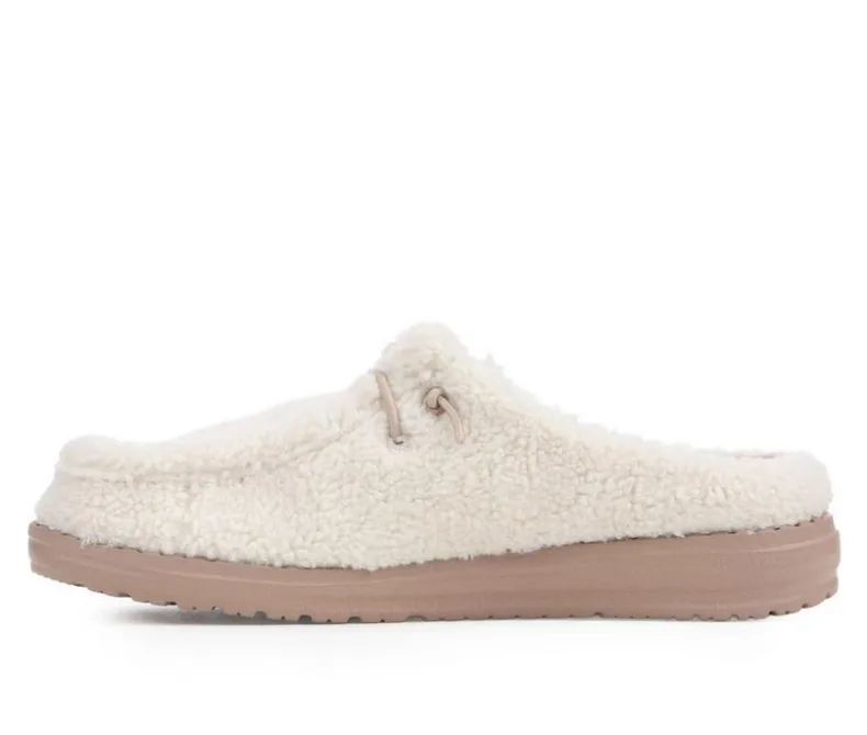 Boat Shoes & Slip-Ons>HEYDUDE Women's Wendy Slip Sherpa Slippers
