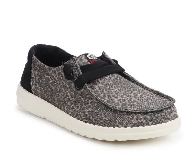 Boat Shoes & Slip-Ons>HEYDUDE Women's Wendy Sparkle Leopard