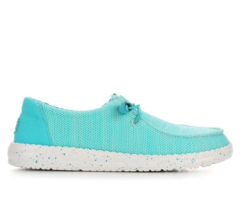Boat Shoes & Slip-Ons>HEYDUDE Women's Wendy Stretch Sox Casual Shoes