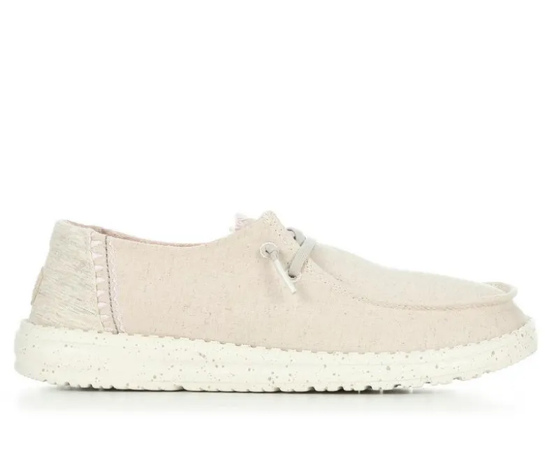 Boat Shoes & Slip-Ons>HEYDUDE Women's Wendy Woven Stitch