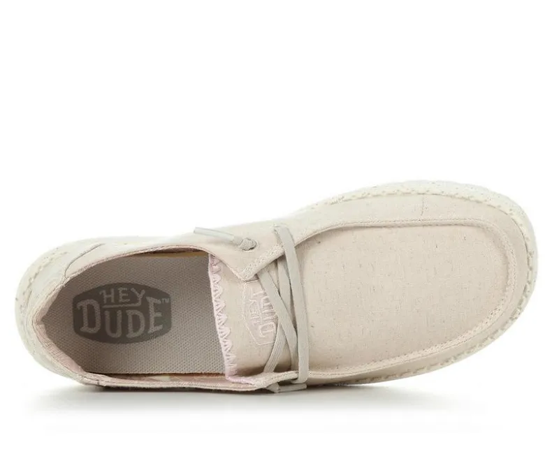 Boat Shoes & Slip-Ons>HEYDUDE Women's Wendy Woven Stitch