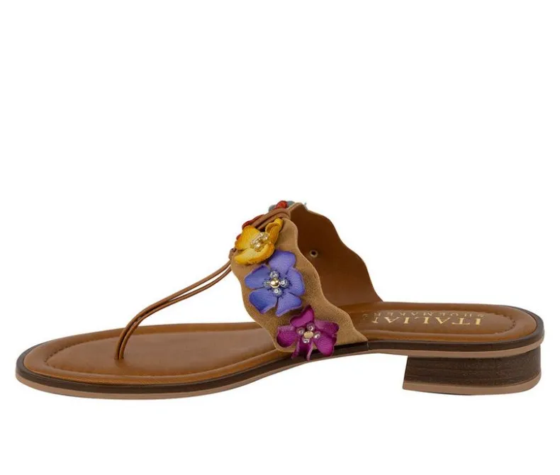 Pumps & Heels>Italian Shoemakers Women's Adara Flip-Flops