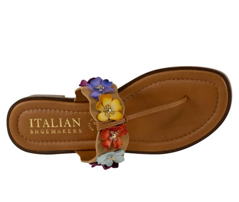 Pumps & Heels>Italian Shoemakers Women's Adara Flip-Flops