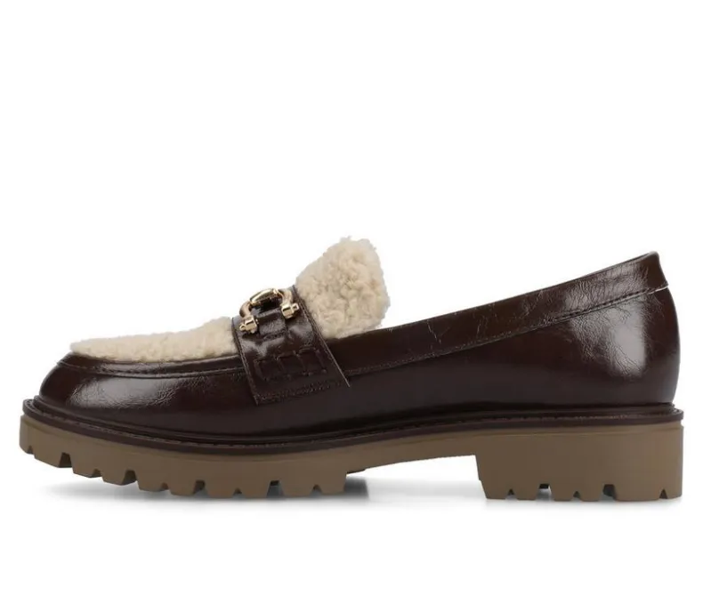 Loafers & Oxfords>Journee Collection Women's Jessamey Chunky Loafers
