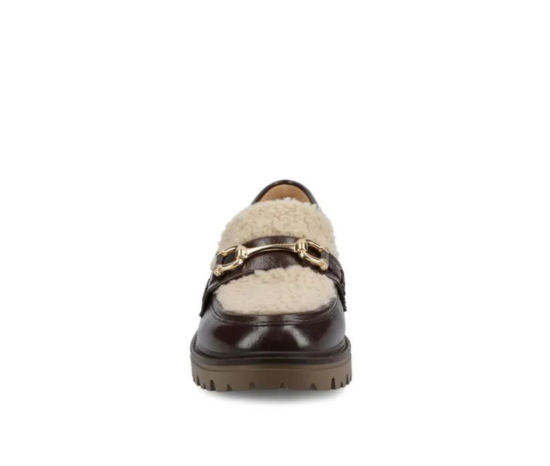 Loafers & Oxfords>Journee Collection Women's Jessamey Chunky Loafers
