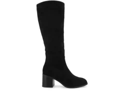 Wide Calf|Tall>Journee Collection Women's Romilly Wide Width Wide Calf Knee High Boots