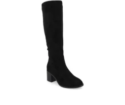 Wide Calf|Tall>Journee Collection Women's Romilly Wide Width Wide Calf Knee High Boots