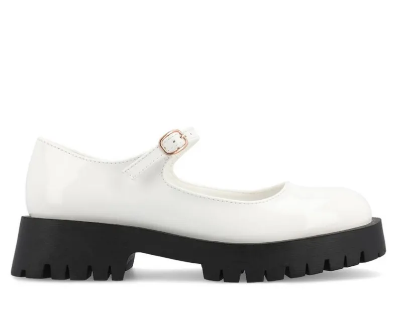 Loafers & Oxfords>Journee Collection Women's Kamie Chunky Mary Janes