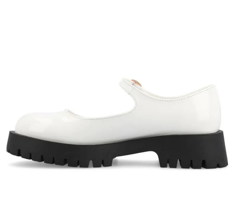 Loafers & Oxfords>Journee Collection Women's Kamie Chunky Mary Janes