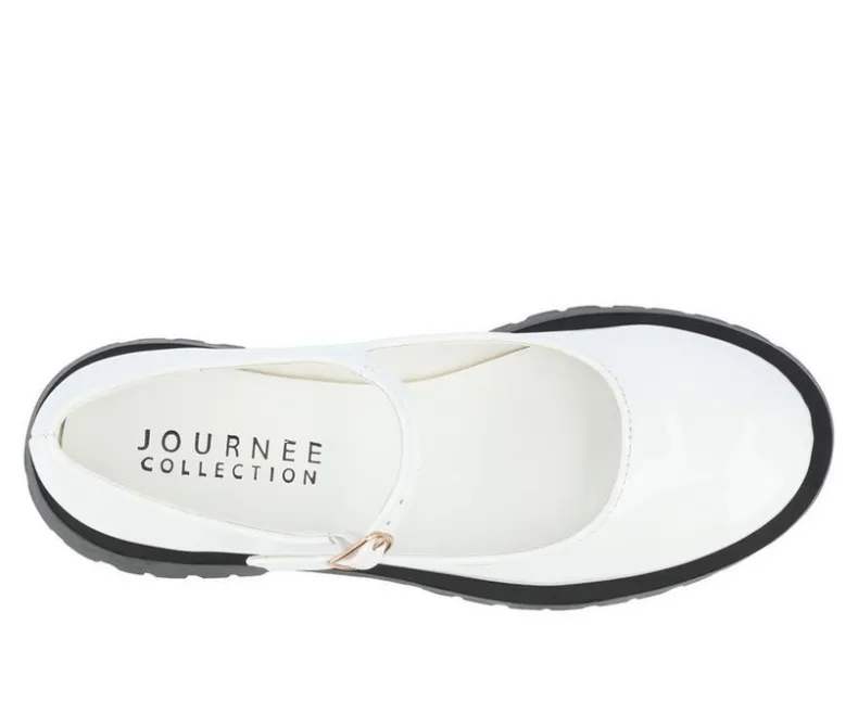 Loafers & Oxfords>Journee Collection Women's Kamie Chunky Mary Janes
