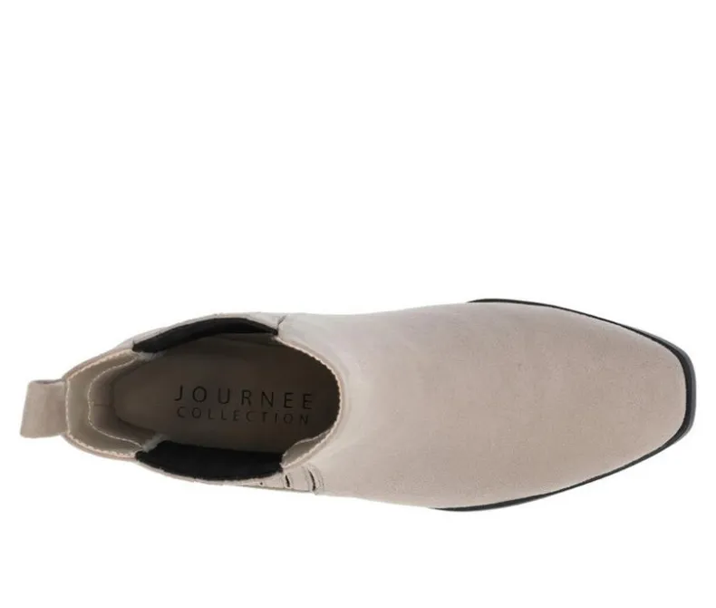 Dress>Journee Collection Women's Wrenley Block Heel Booties
