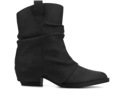 Cowboy & Western|Boots & Booties>Journee Collection Women's Wynette Booties