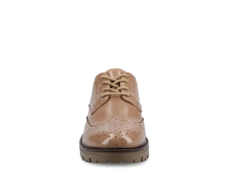 Loafers & Oxfords>Journee Collection Women's Claudiya Chunky Oxfords