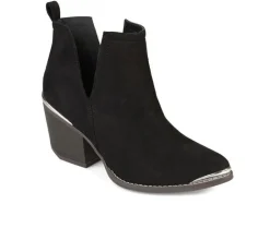 Cowboy & Western>Journee Collection Women's Issla Side Slit Booties